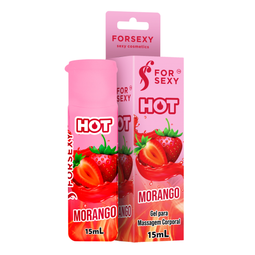 FORSEXY /GEL HOT ? 30ml MORANGO