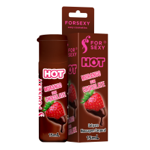 FORSEXY /GEL HOT ? 30ml MORANGO CHOCOLATE