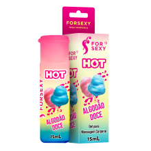 FORSEXY /GEL HOT ? 30ml ALGODÃO DOCE