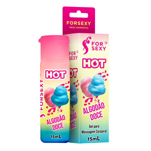 FORSEXY /GEL HOT ? 30ml ALGODÃO DOCE