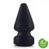 Plug Gigante Liso Com Ventosa - 24x11cm - PRETO